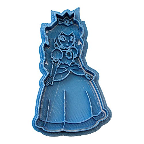 Cuticuter Principessa Peach Mario Di Biscotti, Blu, 8 X 7 X 1.5 Cm