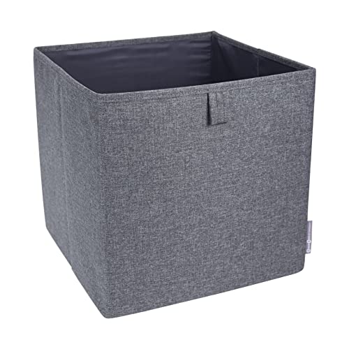 Bigso Box Of Sweden Cubo Portaoggetti Per Scaffale E Armadio – Scatola Organizer Per Giocattoli, Vestiti, Materiale Da Ufficio E Altro – Contenitore A