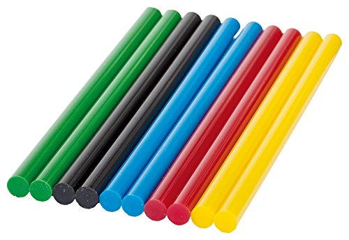 Bosch Accessories 10X Stick Di Colla Colorati (5 Colori, Ø 7X150 Mm, Accessori Per Pistole Incollatrici A Caldo)
