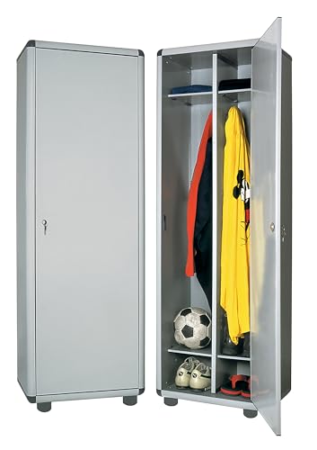 Armadietto Mobile Spogliatoio Pvc Resina Con Appendiabiti