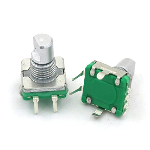 Cenpek Confezione Da 5 Componenti Per Interruttore A Pulsante Rotativo Encoder A Scatto, 6 Mm