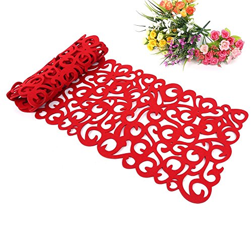 Runner, 7 Colori Rettangolo Forma Feltro Tovaglia Runner Tovagliette Stuoie Decorazioni Per La Casa Nuovo Per Matrimoni Rustici, Decorazioni Per Feste