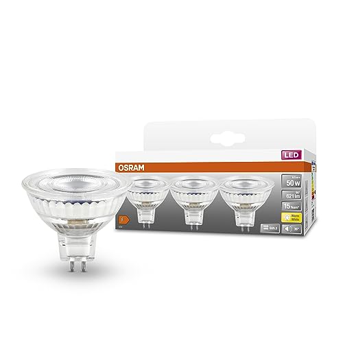Osram Lampade Rifletteri Led Niedervoltult Mr16 Presa Di Retrofit, Alternativa A Led A Lampade Niedervolthalogogene, 6.5 W, 12 V, 621 Lm, Garanzia 3 A