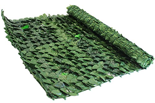 Siepe Sintetica Giardino Con Foglie Di Edera Cm 1,5X3 M Evergreen Edera