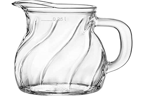 Bormioli Rocco Caraffa Twist Bistrot Lt.0,25, Transparent, One Size
