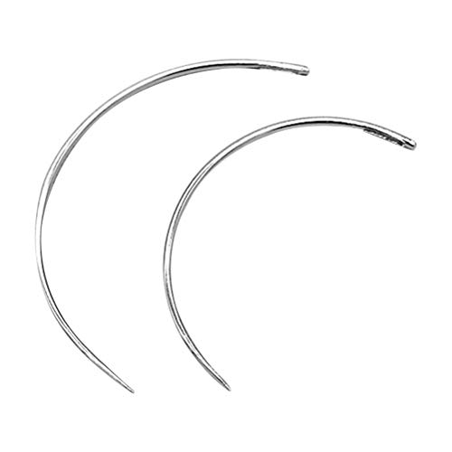 Supvox Aghi Curvi 50Pcs Tipo C Per Tessitura Ago Aghi Per Cucire A Mano Ago In Pelle