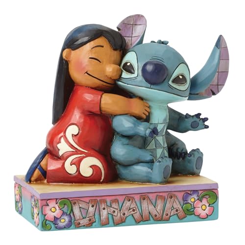 Enesco Ition Disney, Figurina, Lilo E Stitch, Resina, Multicolore