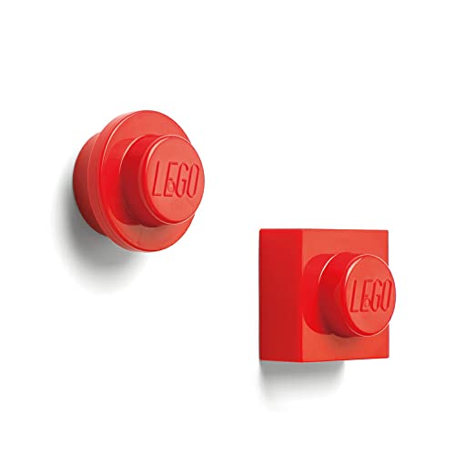 Room Copenhagen Set Di Magneti Lego, Rosso, Bright Red, One Size, 2 Unità