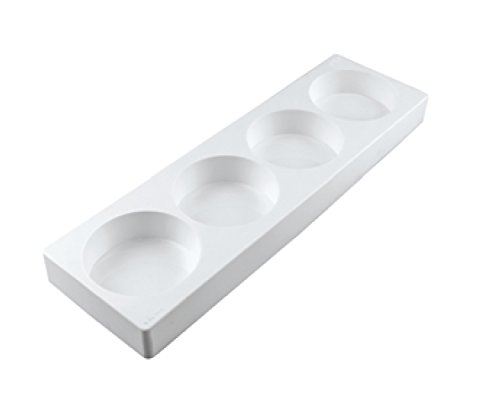 Silikomart Stampi In Silicone Per Dolci - Multiflex190 Diametro 9Cm H 3Cm - Accessori Professionali Per Cucina E Pasticceria - Stampini Monoporzione P