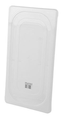 Mori 2A Cpp13 Gastronorm Coperchio Polipropilene, 1/3 Gn, Hierro, Trasparente/Bianco