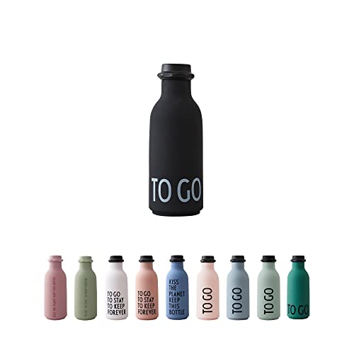Design Letters Borraccia Sportiva | Bottiglia Acqua 500Ml | Bottiglia Senza Perdite Tritan |Portatile Borraccia Senza Bpa Bps |Borracce Per Bambini Ad