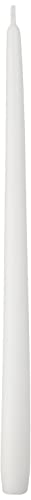 Cereria Di Giorgio Risthò Candele Coniche Per Candeliere, Cera, Bianco, 2.2 X 40 Cm, 6 Unità