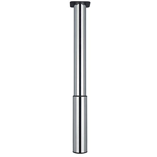 Home System Gamba Tavolo Tonda, Alluminio, 60 X 710-790 Mm
