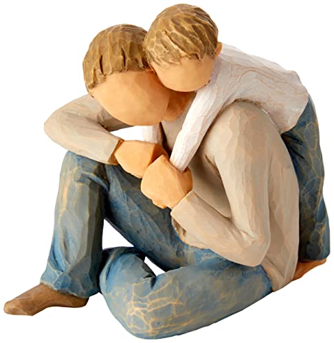 Willow Tree 27595 Accesorio Decorativo That'S My Dad, Resina, Multicolore, 17.5 X 17.5 X 17.5 Cm