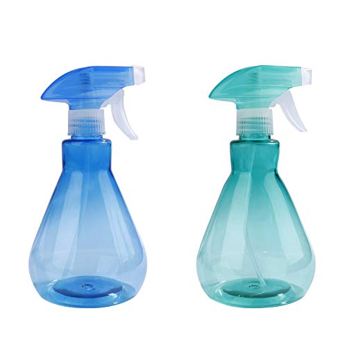 Maoxintek Spray Bottle 500Ml Spruzzino Nebulizzatore Per Piante E Fiori In Plastica Salon Spray Bottiglia Acqua Per Giardino Barbiere Parrucchiere 2Pc