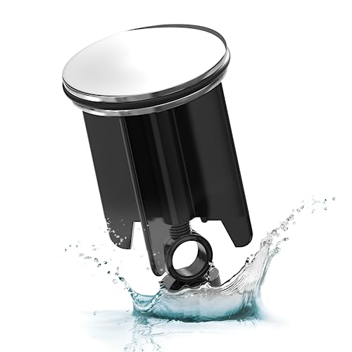 Esgo Sanitär Tappo Di Scarico Per Lavabo Universale, Di Alta Qualità, 40 Mm, Per Tutti I Più Comuni Lavabi E Bidet