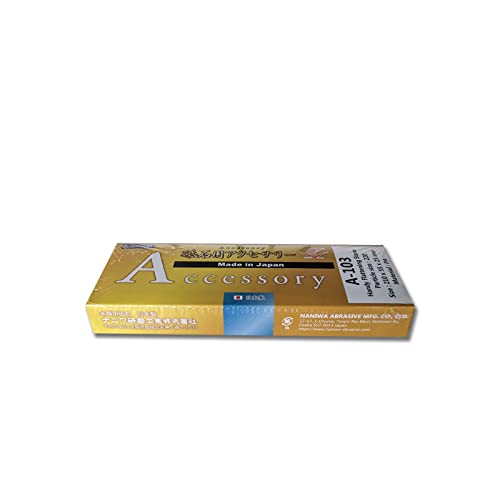 Sanelli Ambrogio, Naniwa, Pietra Da Rettifica Professionale, Grana #220, Ideale Per La Manutenzione Delle Pietre Affilacoltelli, Made In Japan, Misura