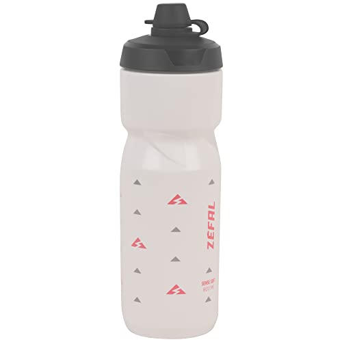 Zefal Sense Soft 80 No Mud - Borraccia Bici E Mtb Con Protezione Della Tettarella - Senza Bpa - Borraccia Sportiva E Ciclismo Inodore E Leggera - 800M