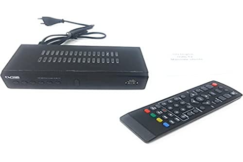Tempo Di Saldi Decoder Ricevitore Digitale Terrestre Hd Dvb T2 Usb Hdmi Presa Scart Televisione