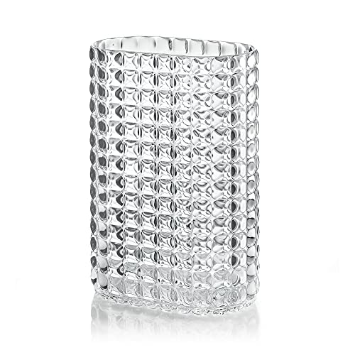 Guzzini Vaso Tiffany, Trasparente, 20 X 11.5 X H29 Cm