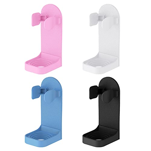 4 Pezzi Porta Spazzolino Elettrico Con Adesivo Autoadesivo Forte Supporto Per Spazzolino Da Parete Supporto Per Spazzolino Elettrico Regolabile (4 Col