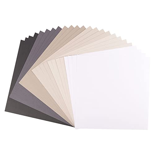 Florence Carta Per Scrapbooking 216G 30,5 X 30,5 Cm-X24 Fogli Multipack Nero, 30.5X30.5X0.7 Cm