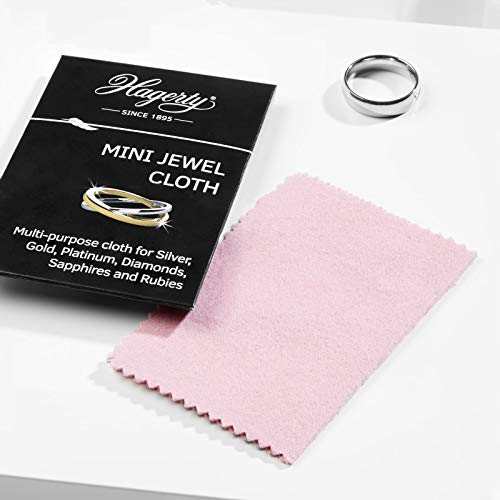 Hagerty Mini Jewellery Cleaning Cloth Gold & Silver