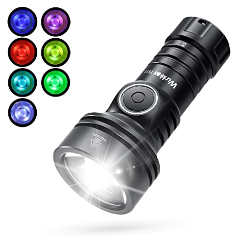 Wurkkos Ts11 Torcia Led 2000 Lumen Con Sft40 Led, Max Throw 616M Torcia Da Esterno Usb-C Ricaricabile Con Obiettivo Tir, Blf Anduril 2.0 Ui