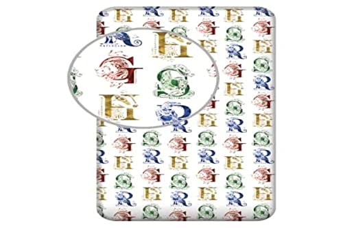 Harry Potter Drap Housse Maisons Poudlard Set Di Lenzuola E Federe, Multicolore, Único