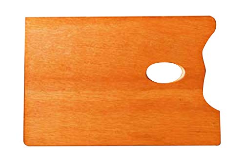 Maimeri - 7950261 - Tavolozza Rettangolare Mabef In Legno Di Faggio Oleato - Dimensioni 20 X 30 Cm - 1Pz