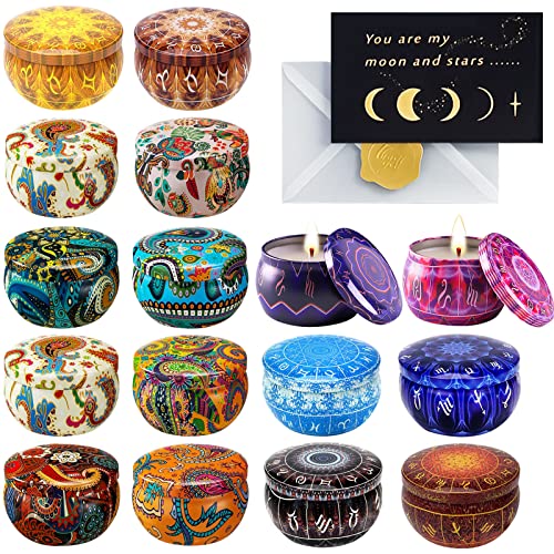 Yutuy Confezione Da 16 Candele Profumate, Set Regalo Per Donne, Matrimonio, Compleanni, Festa Della Mamma