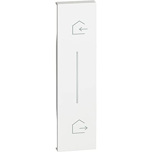 Bticino Kw40 Cover Con Simbolo Entra&Esci, Serie Living Now, Da Applicare Su Comando Scenario Wireless (Art. K4570Cwi), Cover Illuminabile, 1 Modulo, 