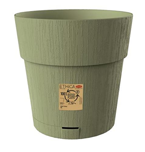 Stefanplast Vaso Ethica Ø25 Verde C/Ris Acqua 68102, Come Da Foto