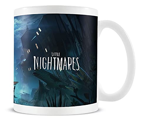 Tazza In Ceramica Con Scritta "Little Nightmares" In Confezione Regalo (Mono E Sei Design) Da 311,8 G – Merchandise Ufficiale
