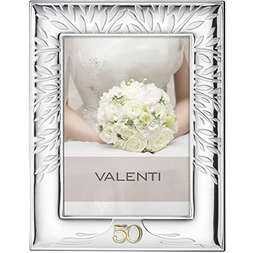 Cornice In Argento Con Albero Della Vita 50 Anni Di Matrimonio Valenti Argenti Per 50 Anniversario Di Matrimonio