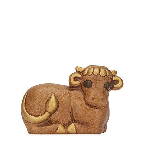 Thun® - Bue Marrone - Statuine Presepe Classico - Ceramica - I Classici