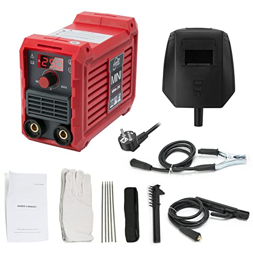 Yumili Mma-250 Digital Dc Inverter - Mini Saldatrice Elettrica Intelligente Con Display Lcd (Ue)