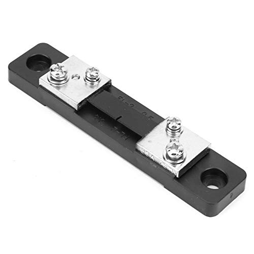 Jadeshay Resistore Shunt, 50A / 75Mv Shunt Resistore Amperometro Currect Monitor,Dc Pannello Amp Meter Deviato Tester Di Corrente For Amperometro Digi