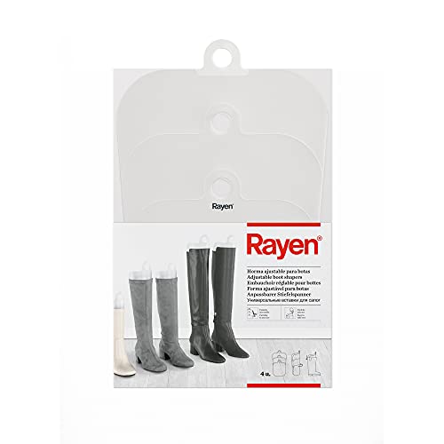 Rayen | Forma Regolabile Per Stivali | Dimensioni Tagliabili | Facile Da Togliere E Indossare | 4 Unità | Dimensioni 26 X 44 Cm
