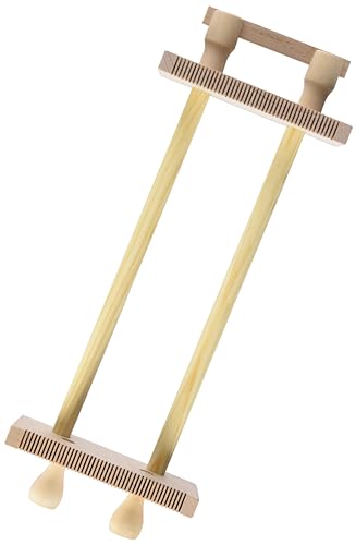 Pracht Creatives Hobby 3331-03 Telaio Legno Per Infilare Le Perline, Smontato, Con Istruzioni, Per Tessere Fasce Dell'Amicizia E Braccialetti, Colore