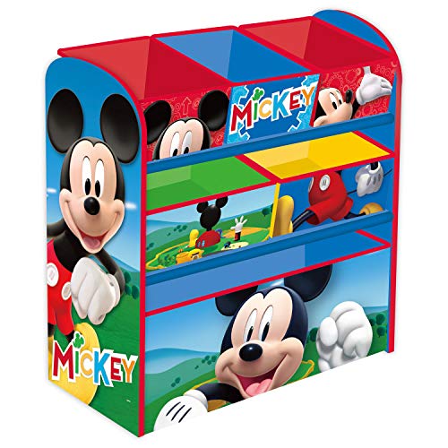 Scaffale Portagiochi Mickey Mouse Disney Colors