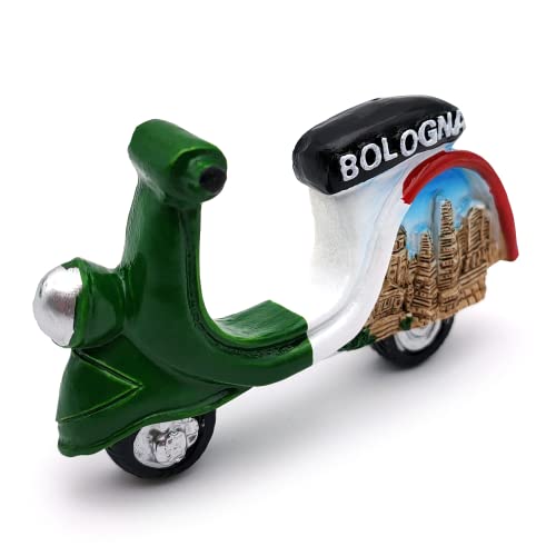 Magnete 3D Per Frigorifero Vintage Vespa Bandiera Italia, Calamita Frigo, Decorazione Scooter Bologna Per Lavagna Magnetica, Casa E Cucina, Ufficio