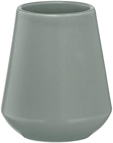 Sealskin Conical Bicchiere, Porcellana, Verde, 11.1 X 9.5 X 9.5 Cm