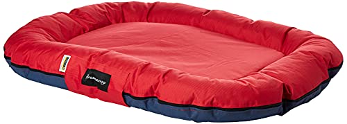 Fabotex Materasso Boston Urbain Rosso-Antracite 100X75X15 Per Cani E Gatti, Multicolore, Unica