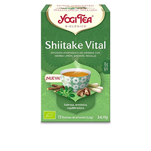 Yogi Tea Shiitake Infusión 17 X 18,8 Gr
