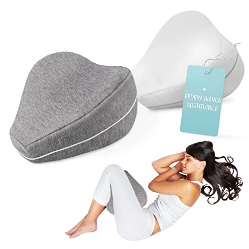 Back Bodyguard Cuscino Per Gambe - Cuscino Ginocchia Per Dormire - Ortopedico Cuscino Posturale Con Federa Extra - Leg Pillow - Memory Foam