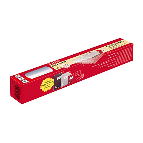 Herlitz 50014743 - Copertina Per Libro, 5 Pezzi In Rotolo