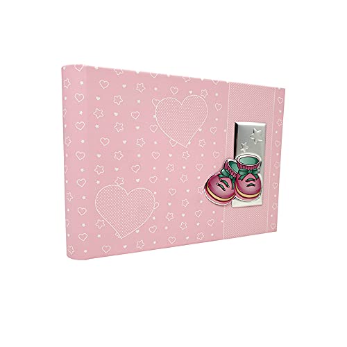 Valenti&Co. Album Portafoto Bimbo Con Cornice In Argento Frontale B1361 15X20 R
