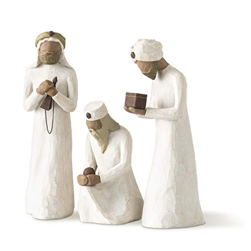 Willow Tree Figurine I Re Magi, Resina, Design Di Susan Lordi