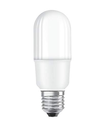 Osram Star Stick Lampadina Led, Attacco: E27, Bianca Calda, 2700 K, 8 W, Equivalenti A 60 W, Opaco, Led Star Stick, Opaco, Taglia Unica